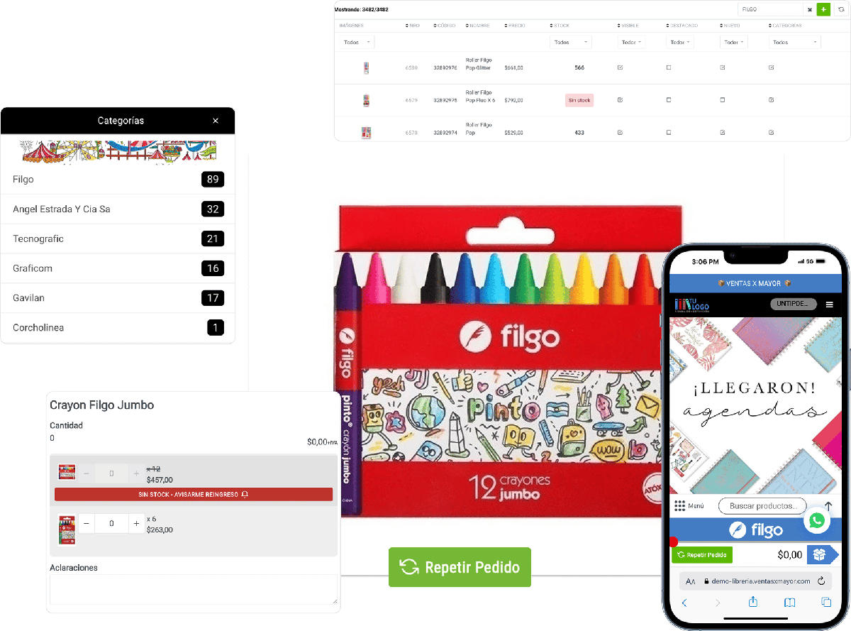 Funciones para libreria y oficina mayorista ventasxmayor.com.ar-1